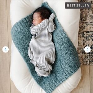 Saranoni Turquoise Plush Blanket